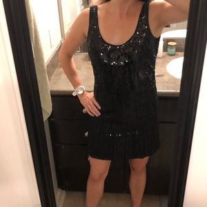 White House Black Market sequined cocktail dress